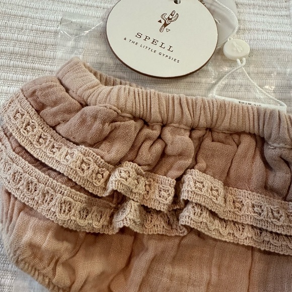 Ava Botanically Dyed cotton bloomers 3-6mo